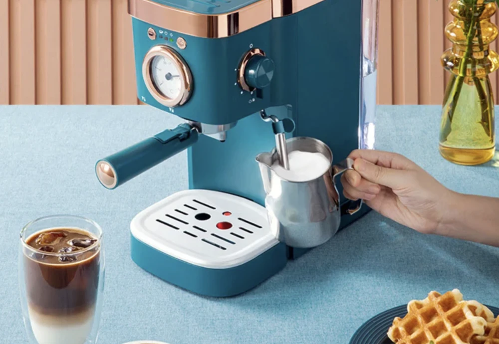 best espresso machine with water line